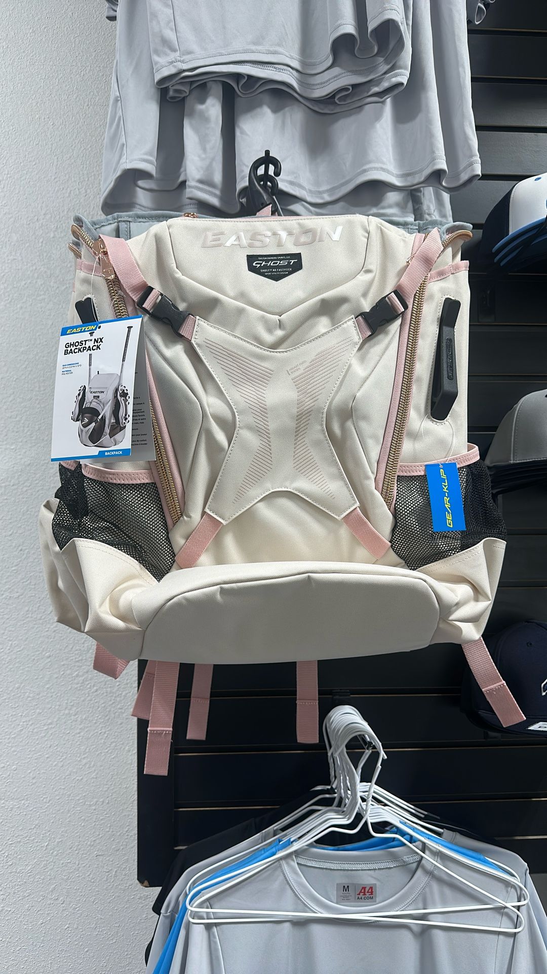 Ghost Backpack Ivry White And Rose Gold