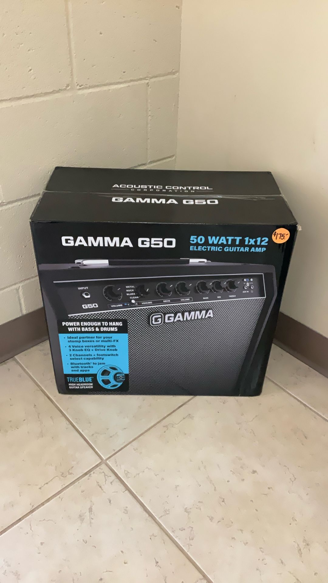 ACOUSTIC CONTROL CORPORATION GAMMA G50 ELECTRIC GUITAR AMP.