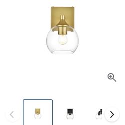 Two Bathroom Vanity Lights. 