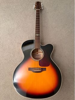 Takamine GJ72CE Jumbo Acoustic-Electric Guitar - Brown Sunburst
