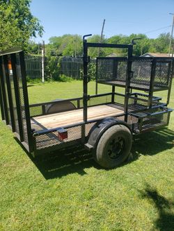 Home made trailer 5x10