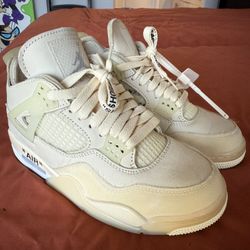 Jordan 4 Retro Sail Off White 