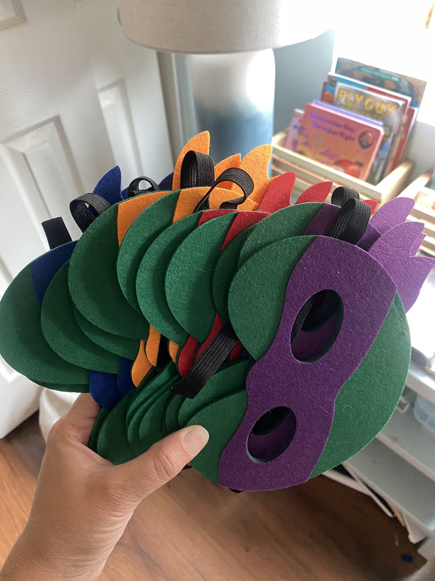 Ninja Turtles Face Masks — Kids Birthday Party