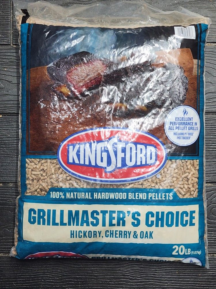 Kingsford Grillmaster's Choice Hardwood Grilling/BBQ Pellets $13/bag New