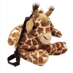 Unipak Giraffe‎ Backpack Plush 