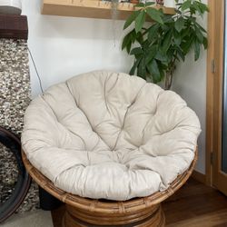 Boho Papasan Chair Great Condition for Sale in Huntington