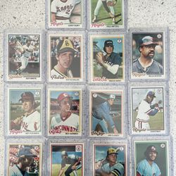 1978 Topps Baseball Lot