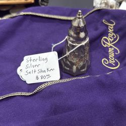 Sterling Silver Salt Shaker