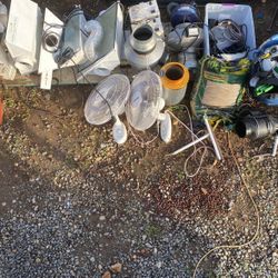 GROW EQUIPMENT Lights Fans 