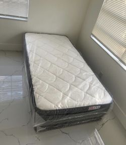 NEW Twin Size Mattress + Box Spring