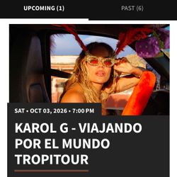 2 karol g tickets miami 10/3