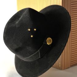 Adolpho II Velour Fedora With Original Box 1965