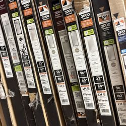 Andersen 3000 Series 36 in. x 80 in. Sandtone Right-Hand Retractable Aluminum Storm Door with Nickel Hardware