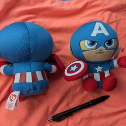 Captain America Tyco Plushable
