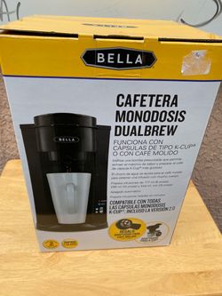 Bella DualBrew Single Serve Coffee Maker