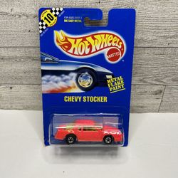 Vintage Hot Wheels Pink ‘1990 Chevy Stocker / Metal Flake Paint • Die Cast Metal & Plastic • Made is Malaysia 