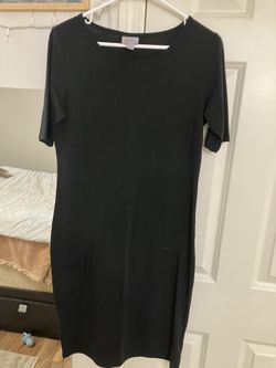 LuLa Roe Women’s Black T-shirt Dress