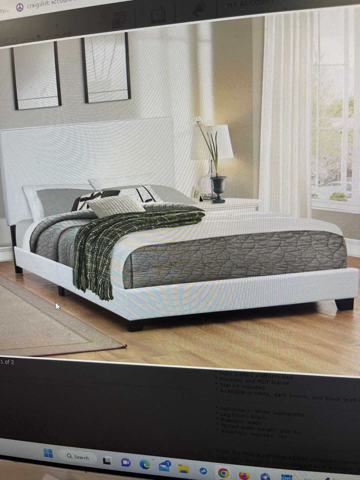 Queen Bed Frame ( Platform) ON SALE