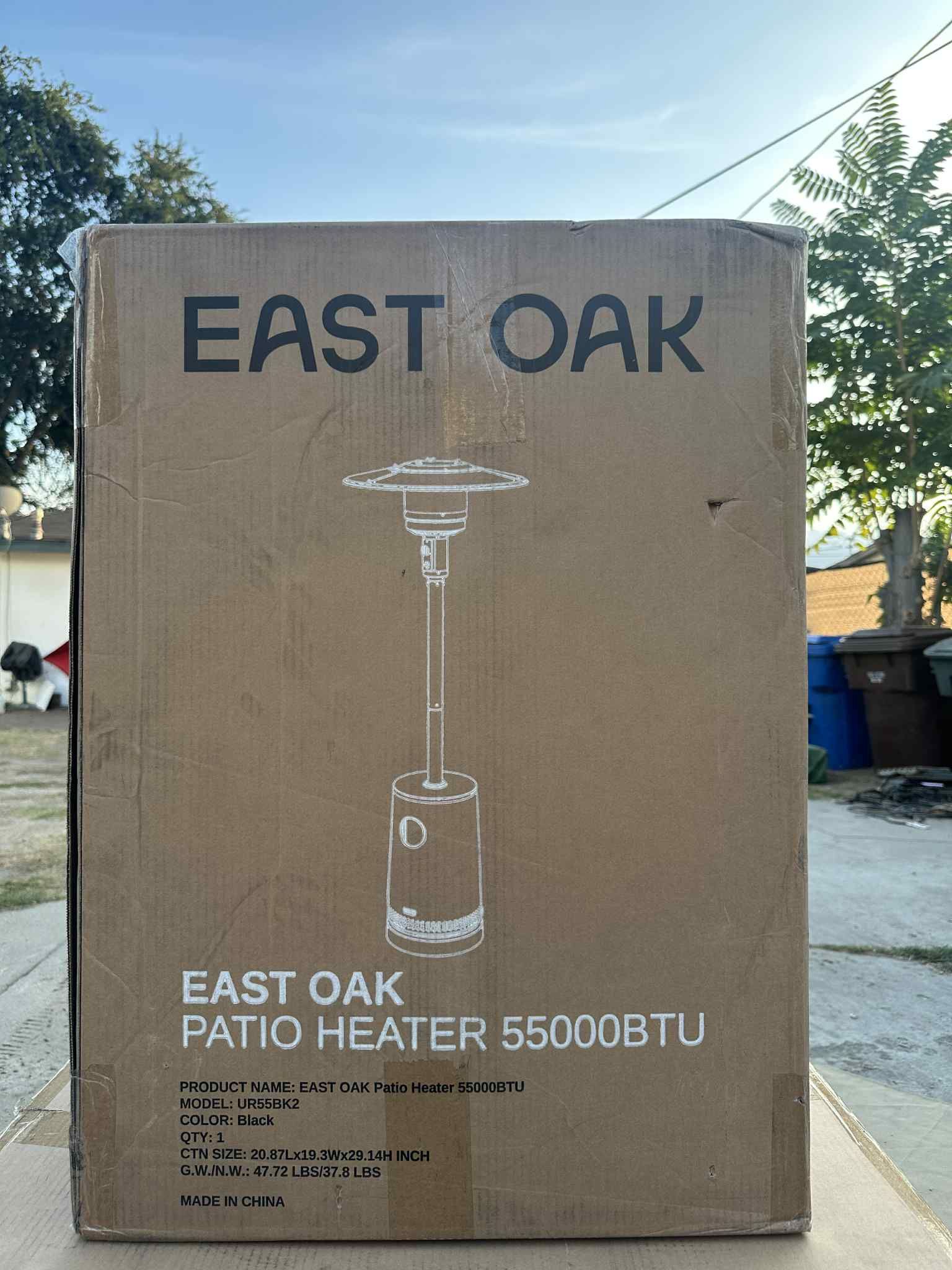 East Oak Patio Heater 🔥 Calentador de patio East Oak 