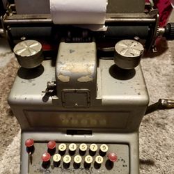 Antique Dalton Adding Machine Calculator Model 65153 Pat. 1912 -NEED GONE ASAP