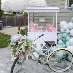 Mint Green Huffy Antique Style Bike
