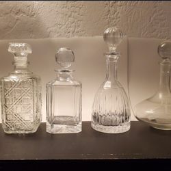 Glass Decanter Lot $30 For All 