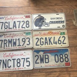 License plate collection