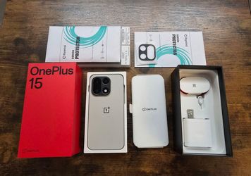 OnePlus 15 (U.S Model 512gb/16gb white storm)