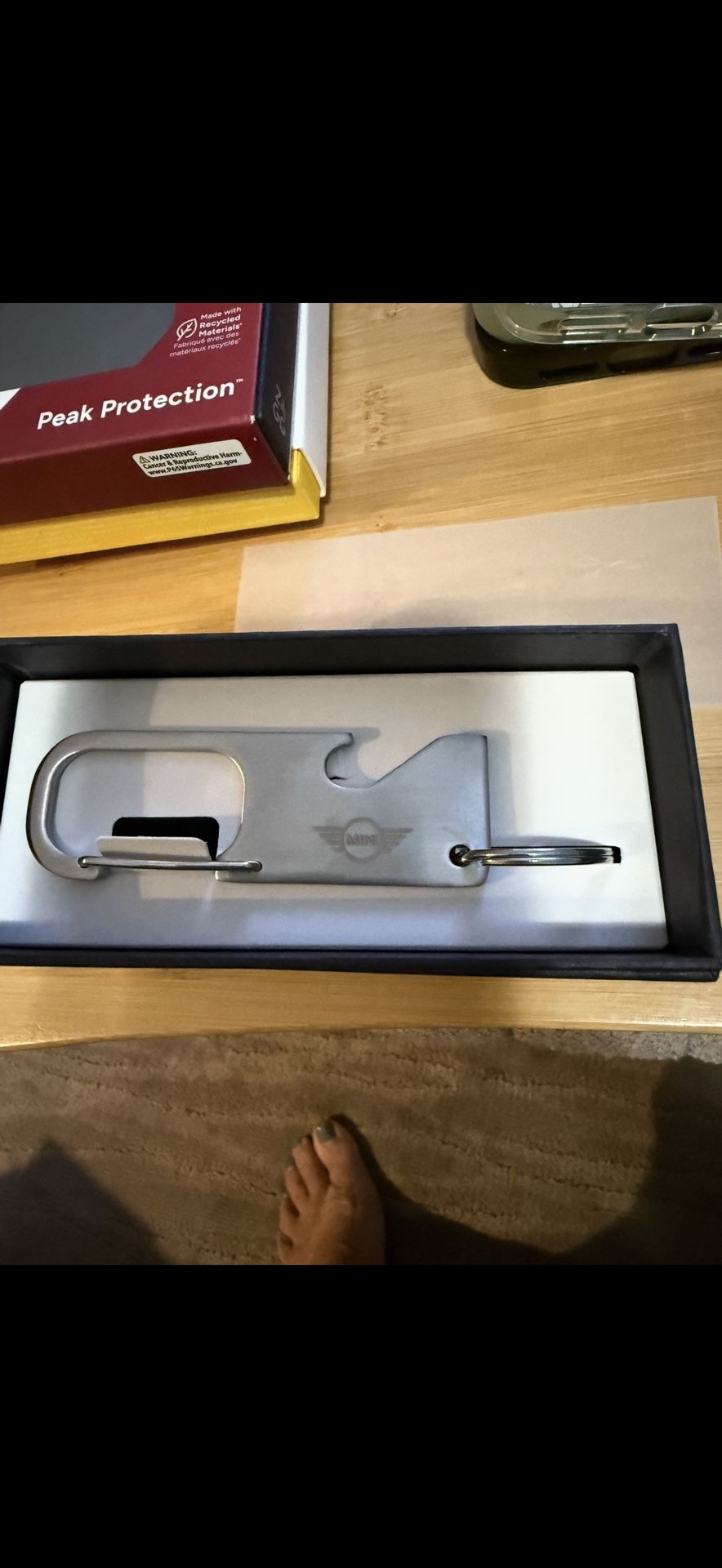 Mini Cooper Keychain