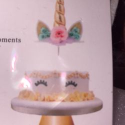 Unicorn Cake Topper