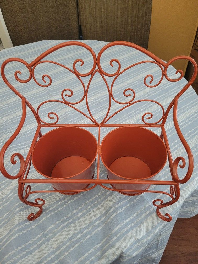 Love Seat Plant Stand