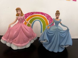 DISNEY PRINCESSES CINDERELLA & AURORA - 4 INCH
