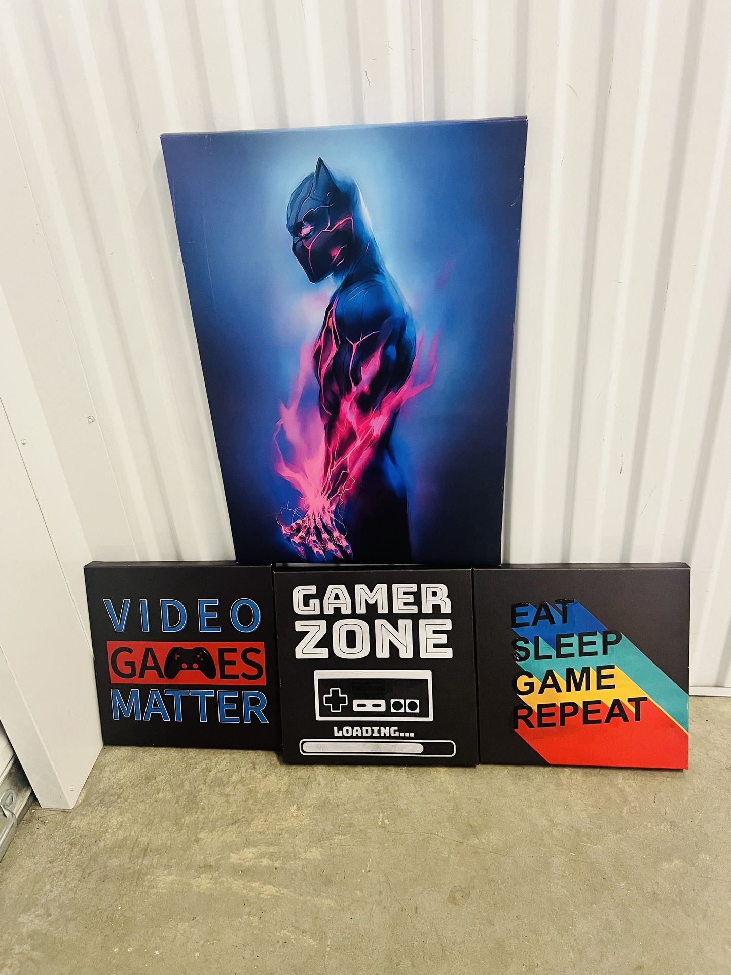 4 paintings for children's rooms