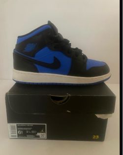 Jordan 1 blue and black