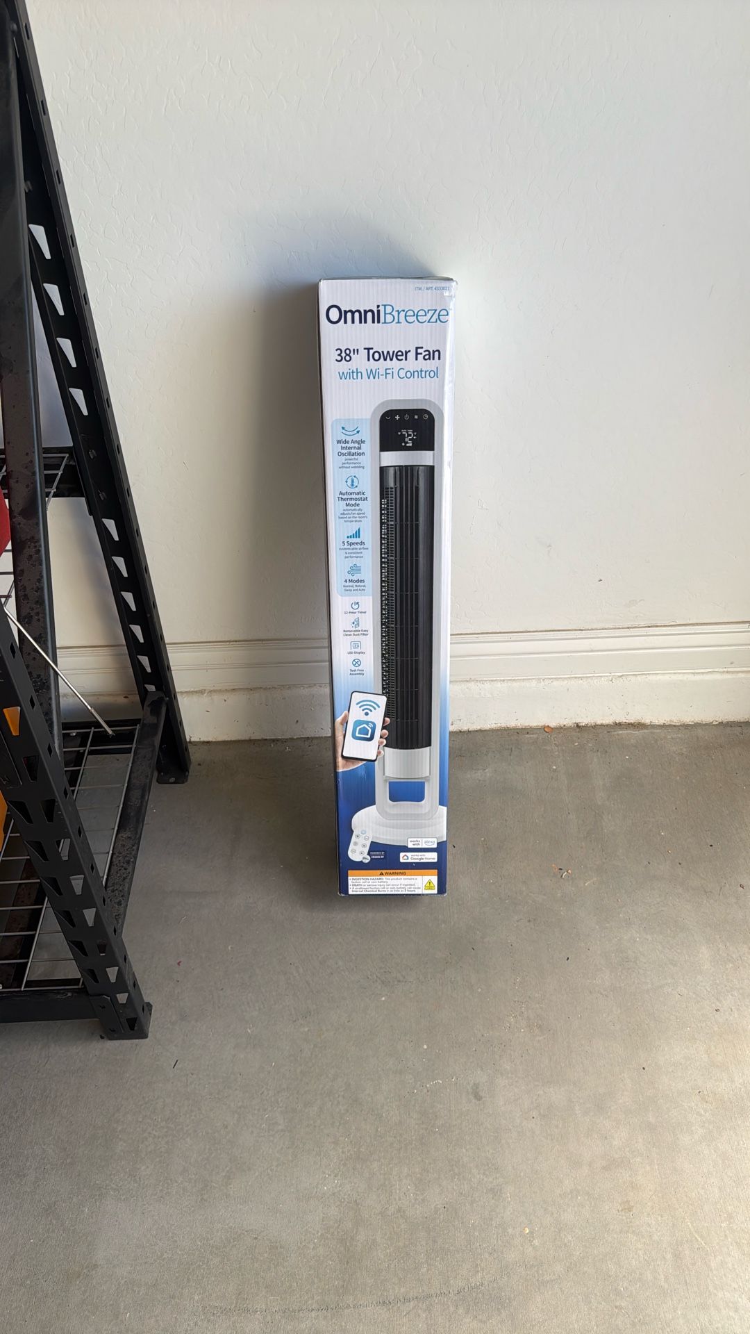Omni Breeze Tower Fan
