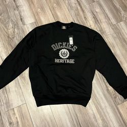 Dickies Men’s Black Sweater Brand New 