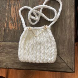 Hand Knitted Hand Bag