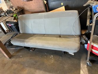 2009 Ford E350 rear seat $50