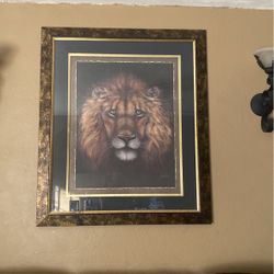 Lion Picture Frame