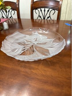 Glass serving dishes 3 pieces
