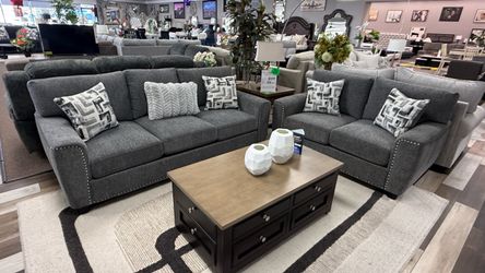 2 PC SOFA AND LOVESEAT