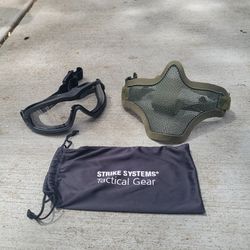 Airsoft Mask And Goggles 