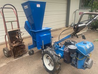 BCS roto tiller with a Bio100 chipper