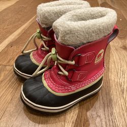 Toddler Girl Sorel Snow Boots Size 9