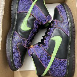 Nike Dunk High Day Of The Dead Size 10.5