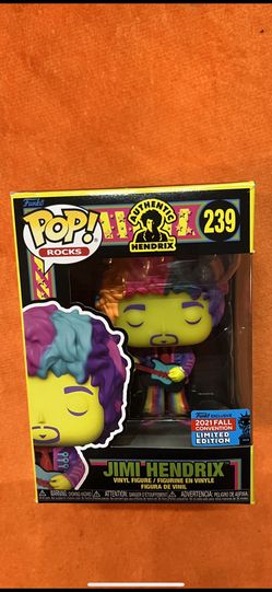 Funko Pop Jimmy Hendrix Black Light