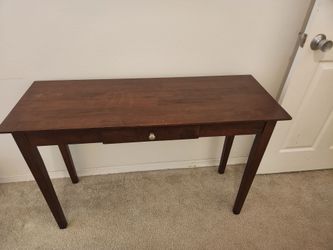 Small Wooden Desk with Drawer