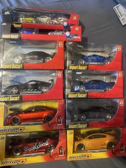 Import Racer 1:24 Lot Jada Toys Diecast Collection Option D