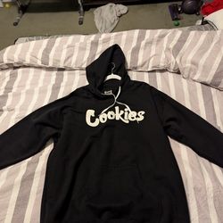 Cookies Hoodie XXL BLACK/WHITE