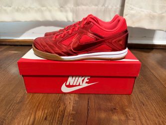 Nike Gato LV8 Metallic Light Crimson Red Gum Men’s Size 9.5 NEW IB3566-600